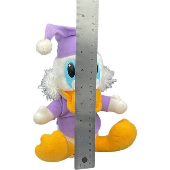 Mickeys Christmas Carol Disney Scrooge McDuck Plush Toy Vintage Stuffed Animal - Picture 4 of 4